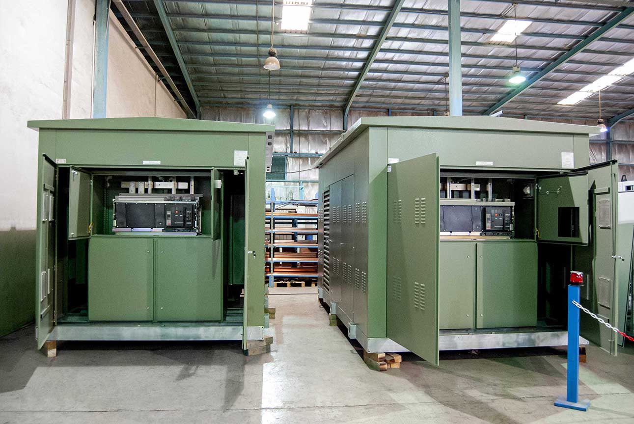 package substation rmu manufactured by EAMFCO