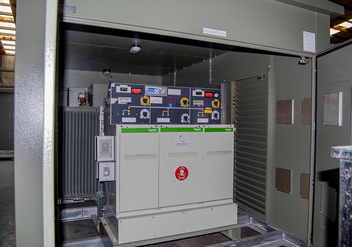 RMU and Package Substation manufactured by EAMFCO in Saudi Arabia