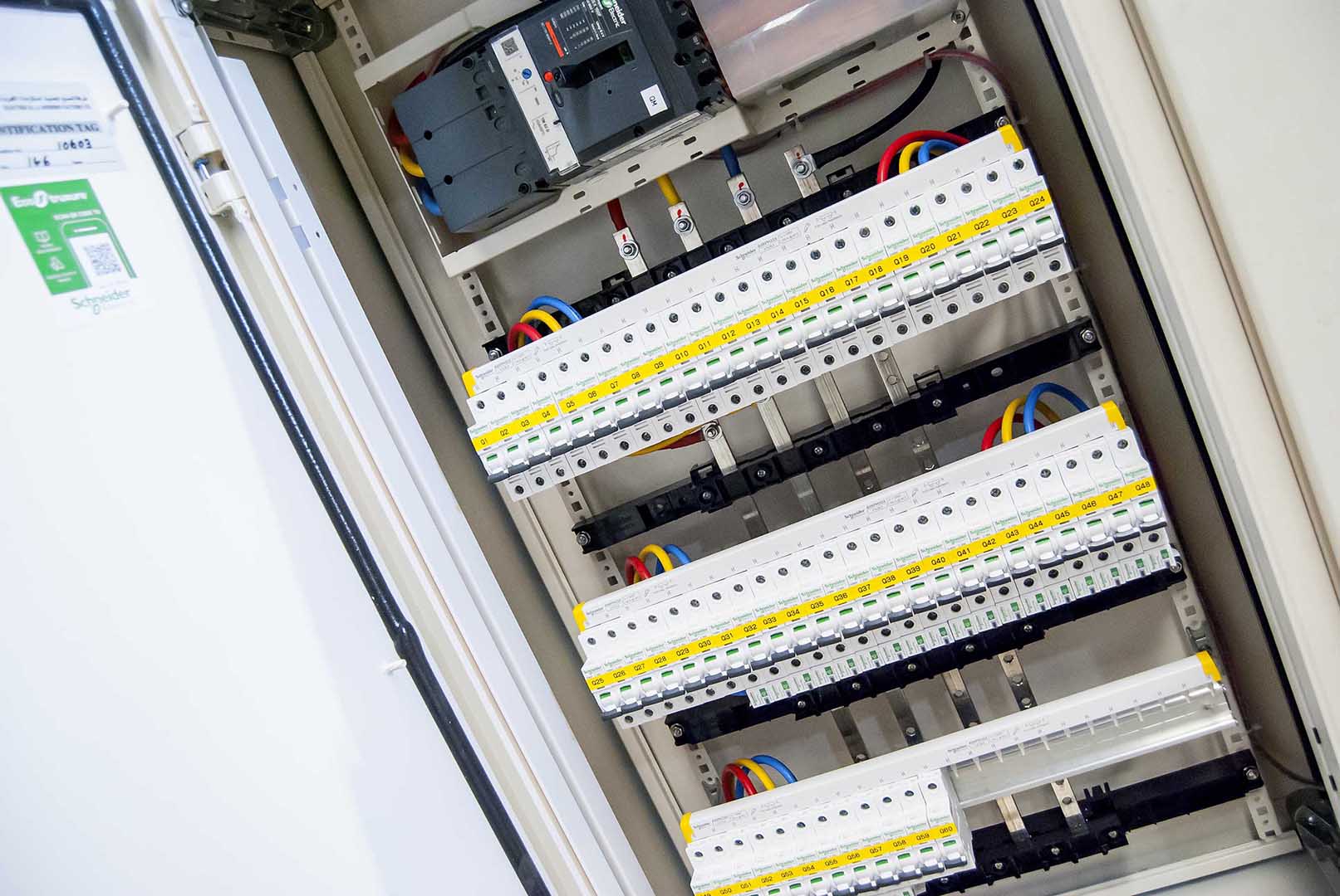 SMDB Panel boards manufactured by EAMFCO in Saudi Arabia