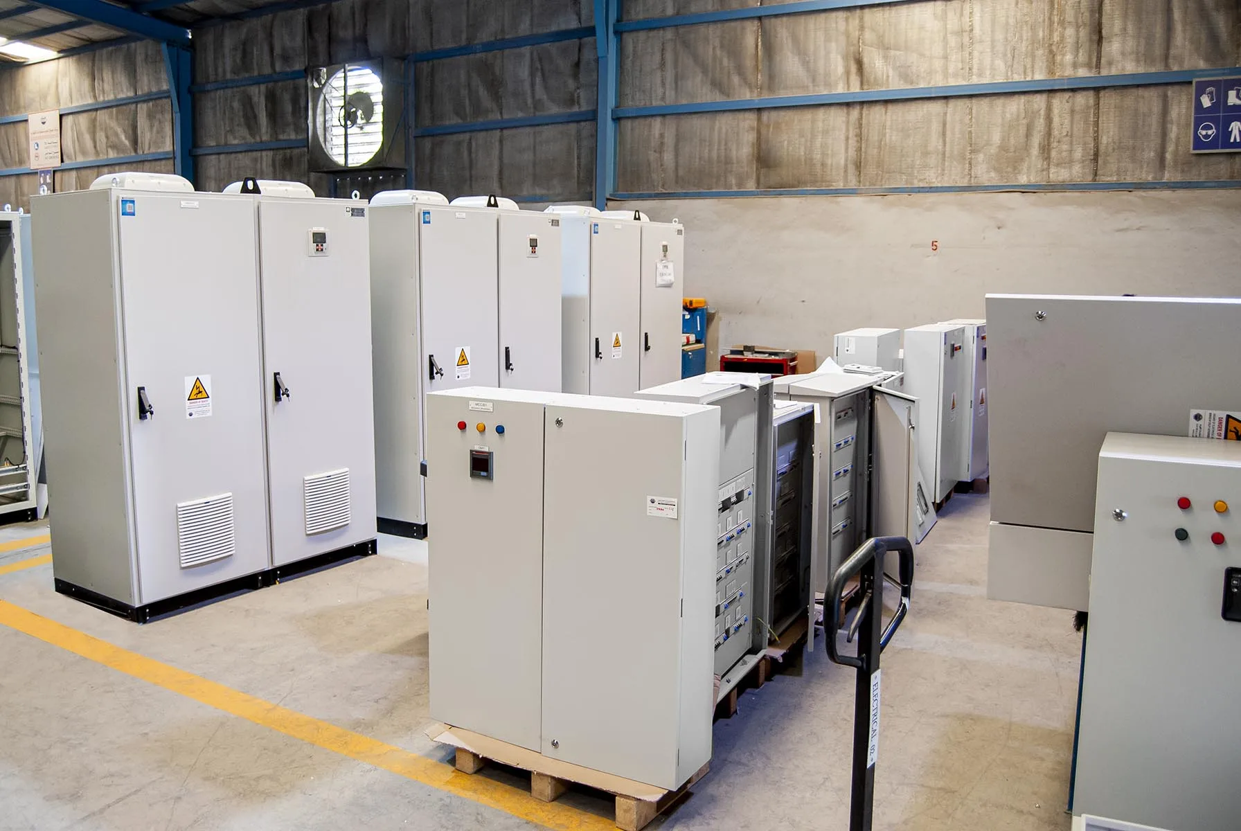 Power factor correction panel for the Luxury Hotel project in Al Khobar