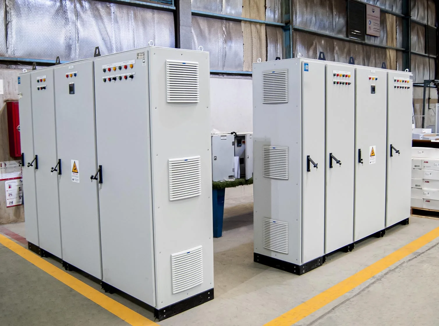 Low voltage motor control center for the Luxury Hotel project in Al Khobar