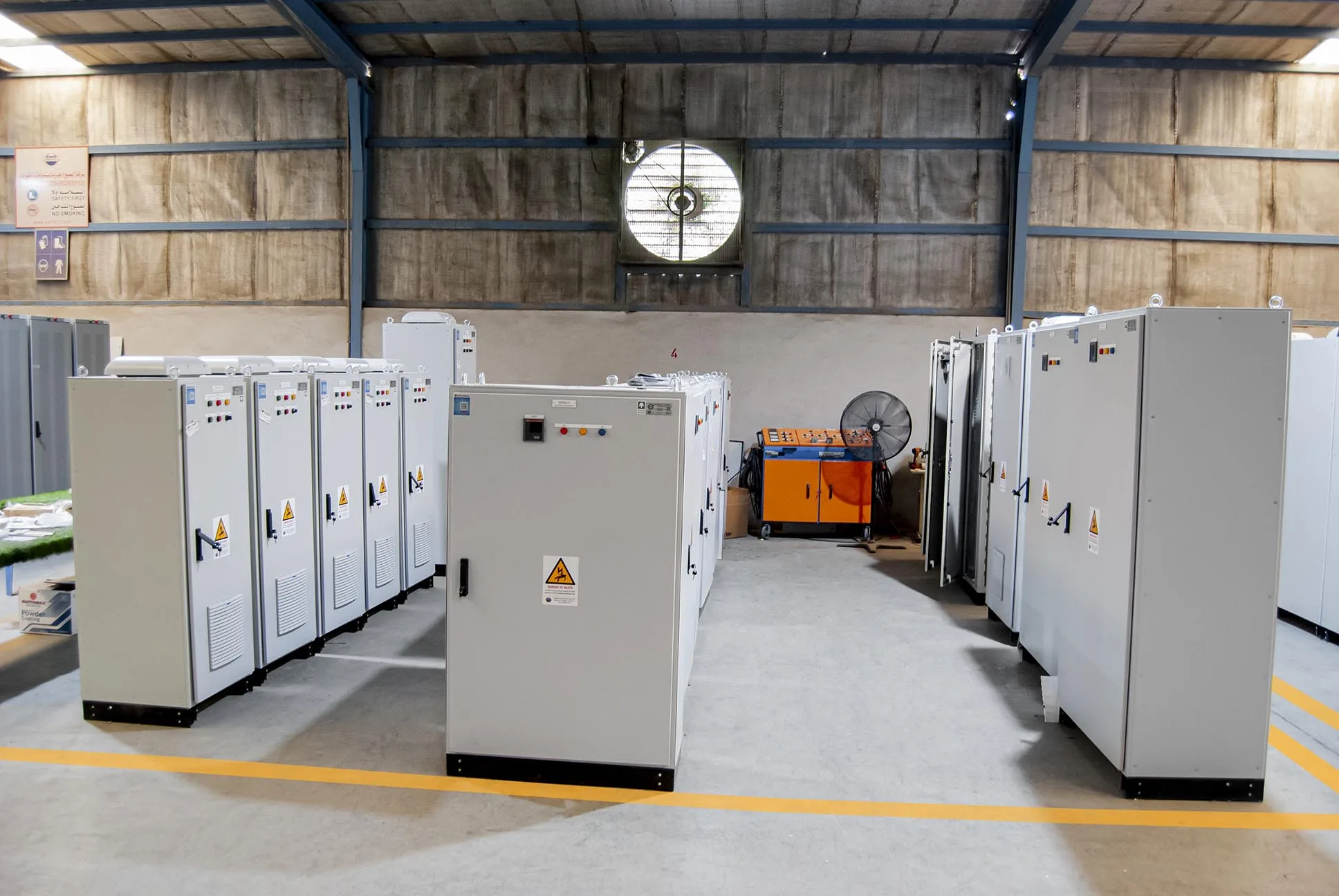 EAMFCO MCC and power factor correction panels for the Luxury Hotel
