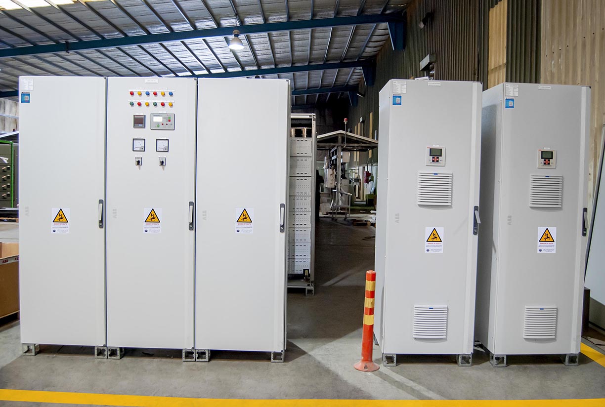Automatic Transfer Switch and Power Factor Correction Panel manufactured by EAMFCO in Saudi Arabia